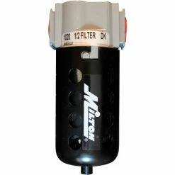 Milton 1020 Micro Filter Polycarbonate Bowl w/Metal Guard 1/2" NPT 150 PSI 40 Micron