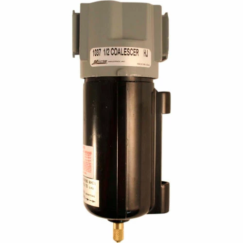Milton 1037 Heavy Duty Coalescing Filter Metal Bowl 1/2" NPT 250 PSI 0.03 Micron 1 Milton 1037 Heavy Duty Coalescing Filter Metal Bowl 1/2" NPT 250 PSI 0.03 Micron