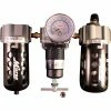 Milton 1100Deluxe Filter/Regulator/LubricatorPoly. Bowl w/Metal Guard1/4" NPT150 PSI40 Micron