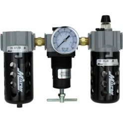 Milton 1102 Deluxe Filter/Regulator/Lubricator Metal Bowl 1/2" NPT 250 PSI 40 Micron