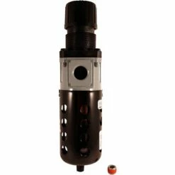 Milton 1111-5Piggyback Filter/RegulatorPolycarbonate Bowl w/Metal Guard1/2" NPT150 PSI40 Micron