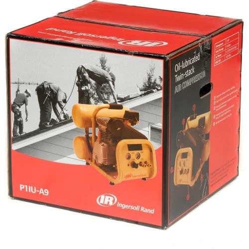 Ingersoll Rand P1IU-A9, Portable Electric Air Compressor, 1 HP, 4 Gallon, Twin Stack, 3.2 CFM 15 Ingersoll Rand P1IU-A9, Portable Electric Air Compressor, 1 HP, 4 Gallon, Twin Stack, 3.2 CFM - Image 15