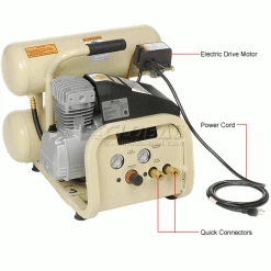 Ingersoll Rand P1IU-A9, Portable Electric Air Compressor, 1 HP, 4 Gallon, Twin Stack, 3.2 CFM 35 Ingersoll Rand P1IU-A9, Portable Electric Air Compressor, 1 HP, 4 Gallon, Twin Stack, 3.2 CFM -Air Compressors & Accessories shop 634158 2wco