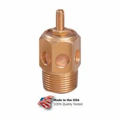 Arrow Pneumatics Arrow ASP-1SC, Speed Control Muffler, Sintered Bronze, 40 Micron, 1/8” NPT, 300 PSI - Pkg Qty 10