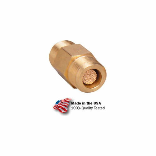 Arrow Pneumatics Arrow In-Line Nipple Filter Asp3104-40, Sintered Bronze, 1/2" Npt, 300 Psi 1 Arrow Pneumatics Arrow In-Line Nipple Filter Asp3104-40, Sintered Bronze, 1/2" Npt, 300 Psi