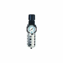Arrow Pneumatics Arrow Integral Filter/Regulator W/ Gauge & Float Drain B752FG, Zinc & Poly Bowl, 1/4" NPT, 150 PSI