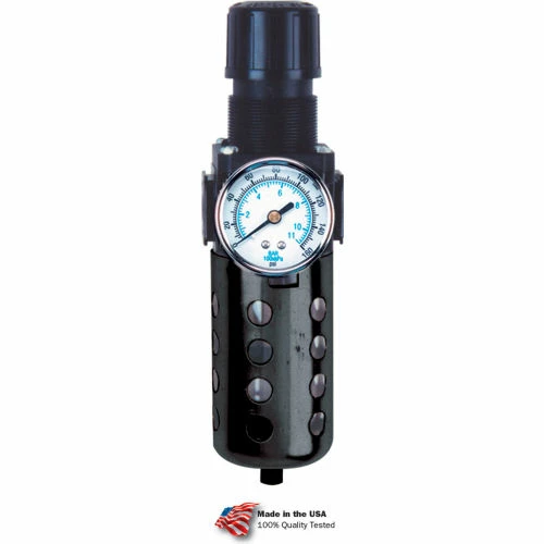 Arrow Pneumatics Arrow Tri-Star Filter/Regulator B752G, Zinc & Polycarbonate Bowl, 1/4" NPT, 150 PSI 1 Arrow Pneumatics Arrow Tri-Star Filter/Regulator B752G, Zinc & Polycarbonate Bowl, 1/4" NPT, 150 PSI