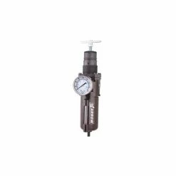 Arrow Pneumatics Arrow Integral Filter/Regulator With Gauge & Float Drain B752GTW, Zinc Bowl, 1/4" NPT, 200 PSI
