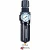 Arrow Pneumatics Arrow Integral Filter/Regulator With Gauge B753GW, Zinc Bowl, 3/8" NPT, 200 PSI