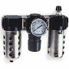 Arrow Pneumatics Arrow 3/8" Modular FRL W/O End Ports D33353W, Gauge, Metal Bowl W/Sight, Manual & Arrow Fog LUBR