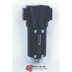 Arrow Pneumatics Arrow MidFlow Particulate Filter F376FW, Zinc Bowl & Float Drain, 3/4" NPT, 175 PSI