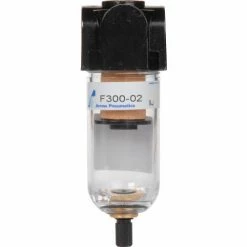 Arrow Pneumatics Arrow Mini Particulate Filter F300-02, Poly Bowl, 1/4" Npt, 150 PSI -Air Compressors & Accessories shop B601954 02