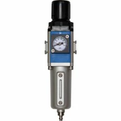 Bimba-Mead, Filter/Regulator, MGFR200-06-M-D, 1/8" NPT Ports, Manual Drain, Metal Bowl