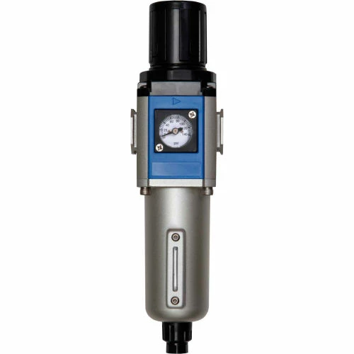 Bimba-Mead, Filter/Regulator, MGFR300-10-S-D, 3/8" NPT Ports, Semi-Automatic Drain, Metal Bowl 1 Bimba-Mead, Filter/Regulator, MGFR300-10-S-D, 3/8" NPT Ports, Semi-Automatic Drain, Metal Bowl