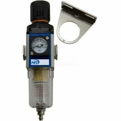 Bimba-Mead Filter/Regulator MGAFR400-15, Auto Drain, Polycarbonate Bowl W/Metal Bowl Guard, 1/2" NPT