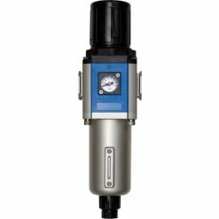 Bimba-Mead, Filter/Regulator, MGFR400-15-D, 1/2" NPT Ports, Automatic Drain, Metal Bowl