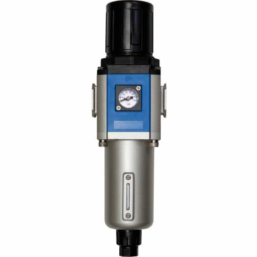 Bimba-Mead, Filter/Regulator, MGFR400-15-S-D, 1/2" NPT Ports, Semi-Automatic Drain, Metal Bowl 1 Bimba-Mead, Filter/Regulator, MGFR400-15-S-D, 1/2" NPT Ports, Semi-Automatic Drain, Metal Bowl