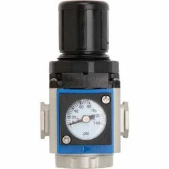 Bimba-Mead, Regulator, MGR200-08-L, 1/4" NPT Ports, Low Pressure, Mounting Bracket Included