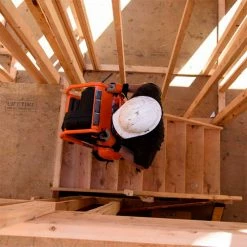 Industrial Air Contractor 1.7 HP 4 Gallon 225 PSI Pro Crew Air Compressor -Air Compressors & Accessories shop C041I Industrial Air Contractor 4 Gallon Air Compressor 1000x1000 300 DPI Photo LL In Use 2