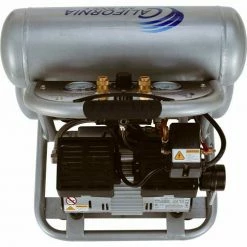 California Air Tools CAT-4610S, Portable Elec Air Compressor, 1 HP, 4.6 Gallon, Twin Stack, 2.2 CFM -Air Compressors & Accessories shop CAT 4610S 5