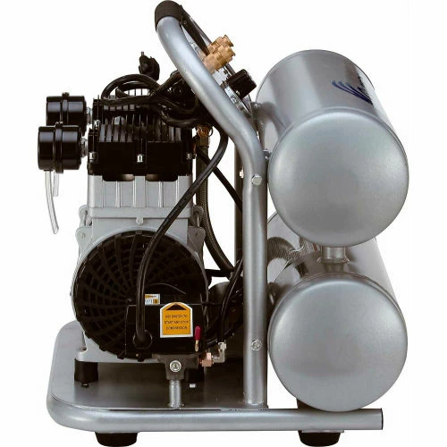 California Air Tools CAT-4620AC, Portable Elec Air Compressor, 2 HP, 4.6 Gal, Twin Stack, 5.3 CFM 2 California Air Tools CAT-4620AC, Portable Elec Air Compressor, 2 HP, 4.6 Gal, Twin Stack, 5.3 CFM - Image 2