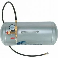 California Air Tools AUX05A, 5 Gallon Lightweight(Rust Free) Portable Aluminum Air Tank, Horizontal -Air Compressors & Accessories shop CAT AUX05A 3