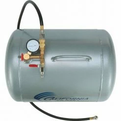California Air Tools AUX10A, 10 Gallon Lightweight(Rust Free) Portable Aluminum Air Tank, Horizontal -Air Compressors & Accessories shop CAT AUX10A 4