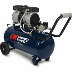 Campbell Hausfeld® DC080500, Quiet Air Portable Compressor, 1 HP, 8 Gal, Horizontal, 2.4 CFM -Air Compressors & Accessories shop CBH DC080500