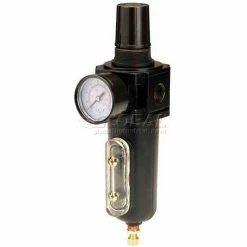 Campbell Hausfeld Filter/Regulator PA211300AV, 50 SCFM, 250 Max PSI, 2.7 fl. Oz.