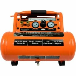 Industrial Air Contractor 1.7 HP 4 Gallon 225 PSI Pro Crew Air Compressor