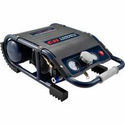 Campbell Hausfeld® DC010500, Quiet Air Suitcase Compressor, 0.7 HP, 1.3 Gallon, 1.2 CFM