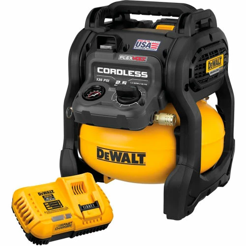 DeWalt 60V Max 2.5 Gallon Cordless Compressor 1 DeWalt 60V Max 2.5 Gallon Cordless Compressor