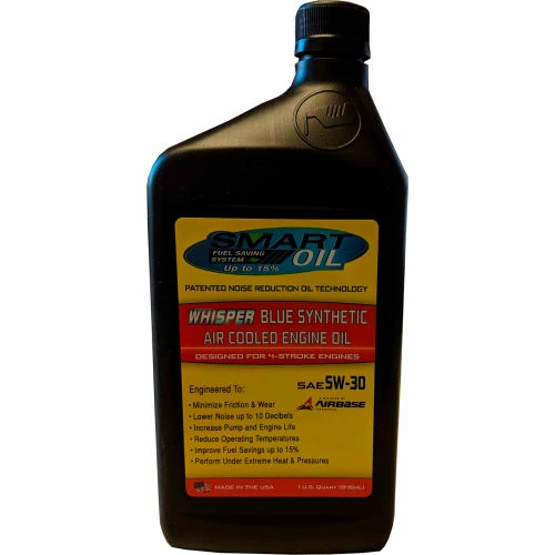 Airbase By EMAX EMAX Smart Oil - Air Cooled Engine Whisper Blue Synthetic - Quart 1 Airbase By EMAX EMAX Smart Oil - Air Cooled Engine Whisper Blue Synthetic - Quart