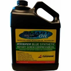 Airbase By EMAX EMAX Smart Oil - Rotary Screw Whisper Blue Synthetic - Gallon