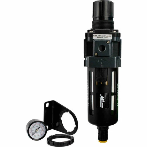 Exelair EX45PB40A-03P Filter/Regulator Polycarbonate Bowl 3/8" NPT 145 PSI 40 Micron 3 Exelair EX45PB40A-03P Filter/Regulator Polycarbonate Bowl 3/8" NPT 145 PSI 40 Micron - Image 3