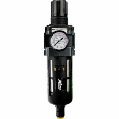 Exelair EX45PB40A-03P Filter/Regulator Polycarbonate Bowl 3/8" NPT 145 PSI 40 Micron