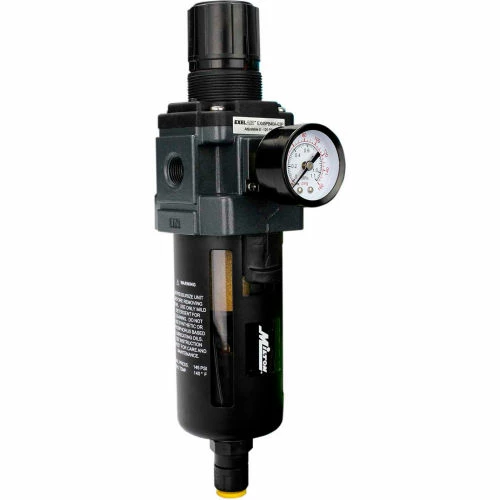 Exelair EX45PB40A-03P Filter/Regulator Polycarbonate Bowl 3/8" NPT 145 PSI 40 Micron 2 Exelair EX45PB40A-03P Filter/Regulator Polycarbonate Bowl 3/8" NPT 145 PSI 40 Micron - Image 2