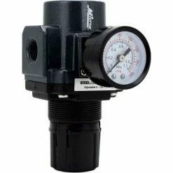 Exelair EX45R-03 Air Regulator 3/8" NPT 145 PSI 0 to 160 PSI Gauge Included -Air Compressors & Accessories shop EX45R 03 prdctside