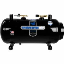 Industrial Air IT20ASME, Portable Receiver Tank, 20 Gal., 175 PSI, Vertical/Horizontal Configuration
