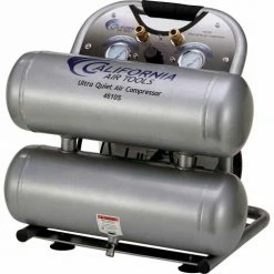 California Air Tools CAT-4610S, Portable Elec Air Compressor, 1 HP, 4.6 Gallon, Twin Stack, 2.2 CFM -Air Compressors & Accessories shop RNI CAT 4610S