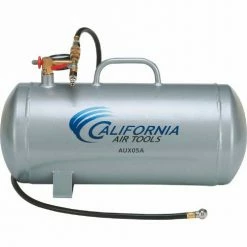 California Air Tools AUX05A, 5 Gallon Lightweight(Rust Free) Portable Aluminum Air Tank, Horizontal -Air Compressors & Accessories shop RNI CAT AUX05A