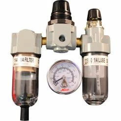 Milton S-1140 Deluxe Filter/Regulator/Lubricator Polycarbonate Bowl 1/4" NPT 150 PSI 20 Micron -Air Compressors & Accessories shop S 1140 UOS
