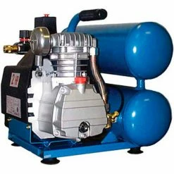 Eagle TS2018L, Portable Electric Air Compressor, 2 HP, 4.2 Gallon, Twin Stack, 4.2 CFM